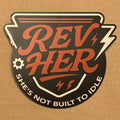 Signature Rev Her Sticker